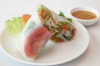 野菜だけの生春巻き 野菜だけの生春巻き
